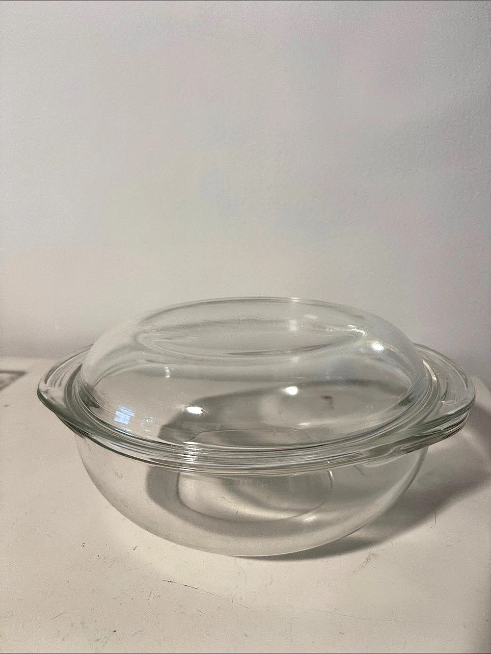 Pyrex 024 2-Quart Round Casserole Dish with Lid